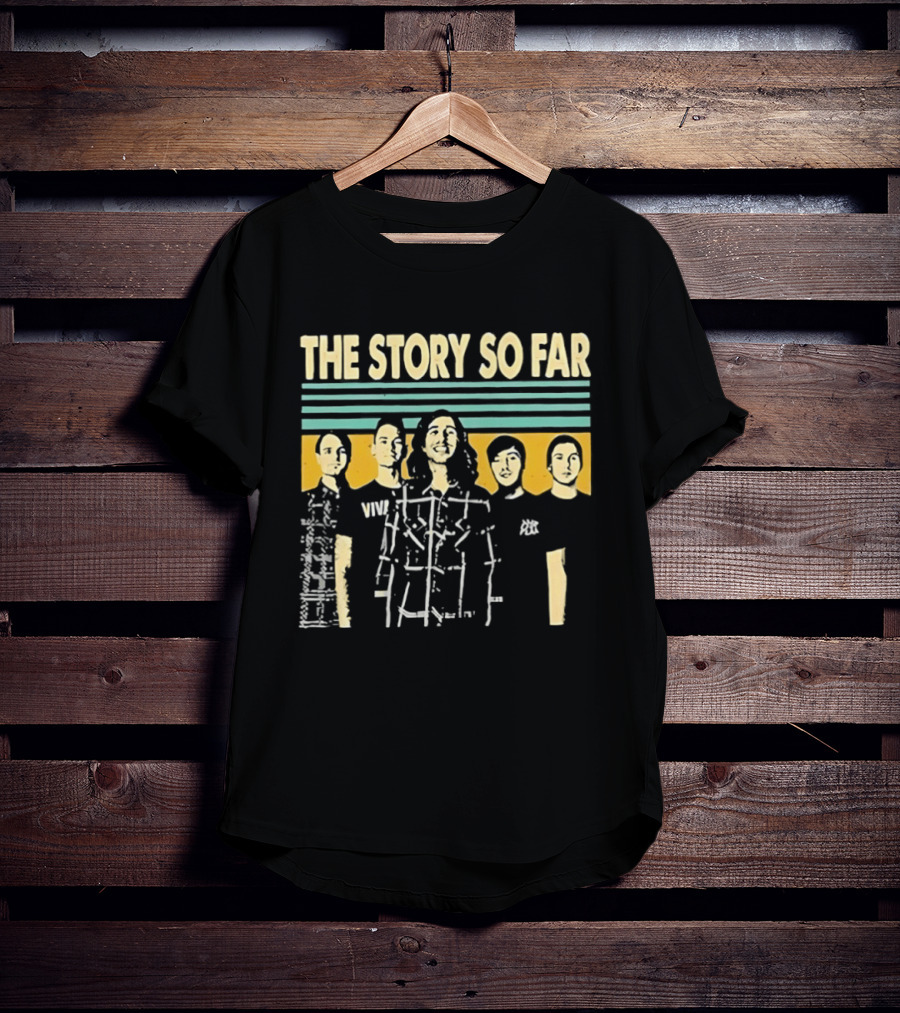 The Story So Far Band Members Stripes T-Shirt