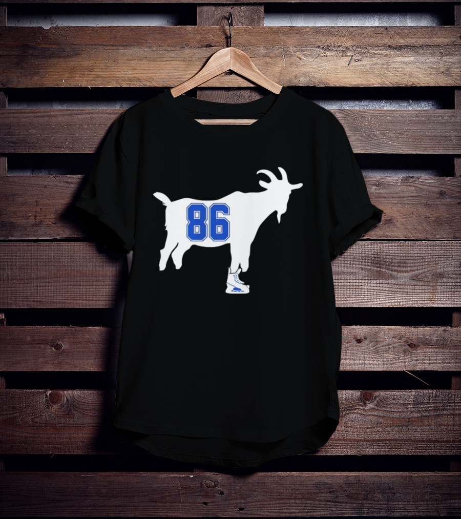 Nikita Kucherov Goat 86 Tampa Bay Lightning Hockey Skates T-Shirt