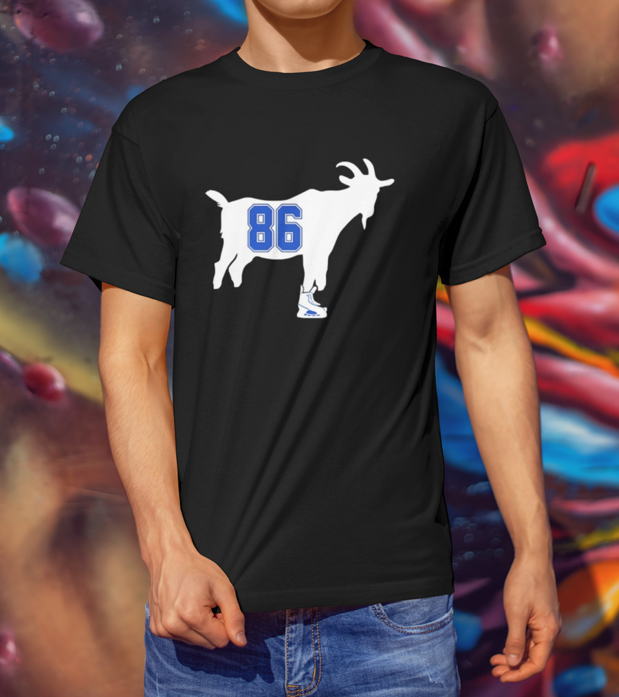 Nikita Kucherov Goat 86 Tampa Bay Lightning Hockey Skates T-Shirt
