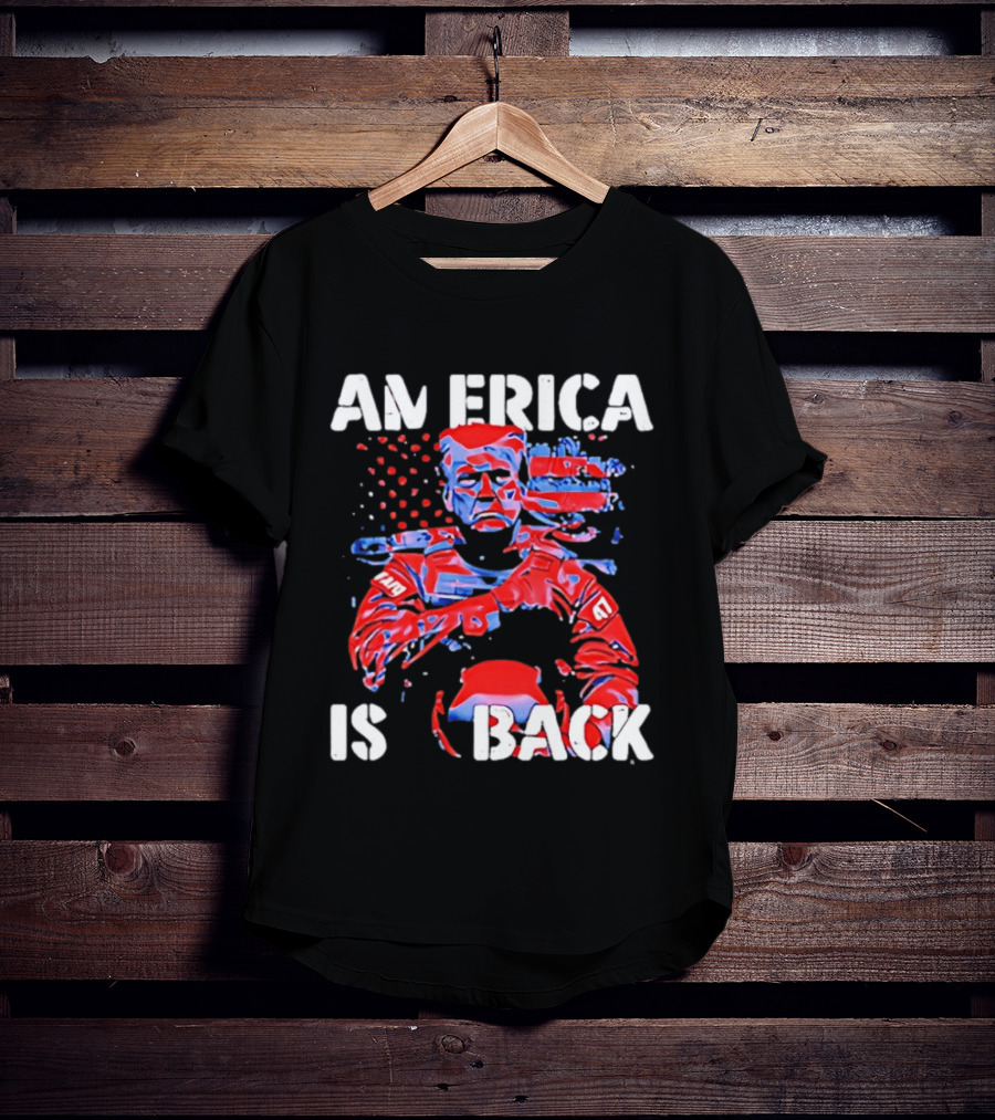 AMERICA IS BACK 2026 Trump Army T-Shirt