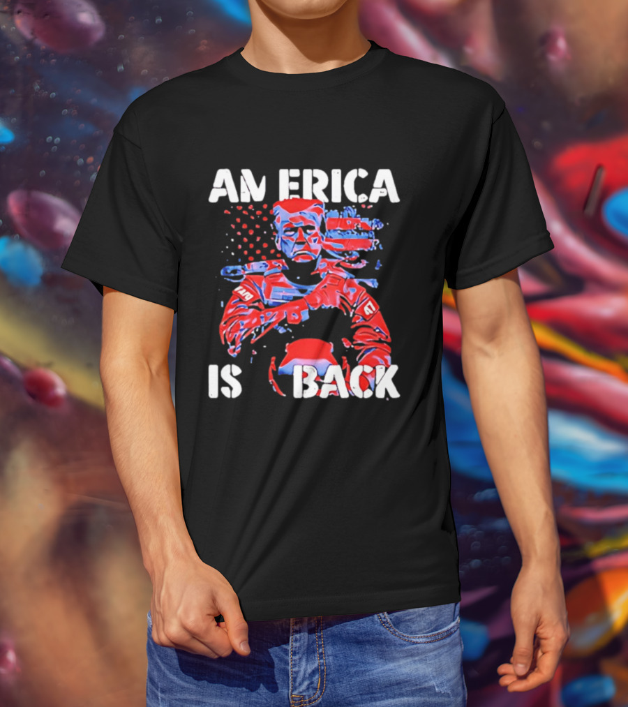 AMERICA IS BACK 2026 Trump Army T-Shirt