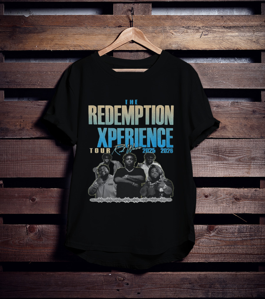 The Redemption Xperience Tour Rod Wave 2025 2026 T-Shirt