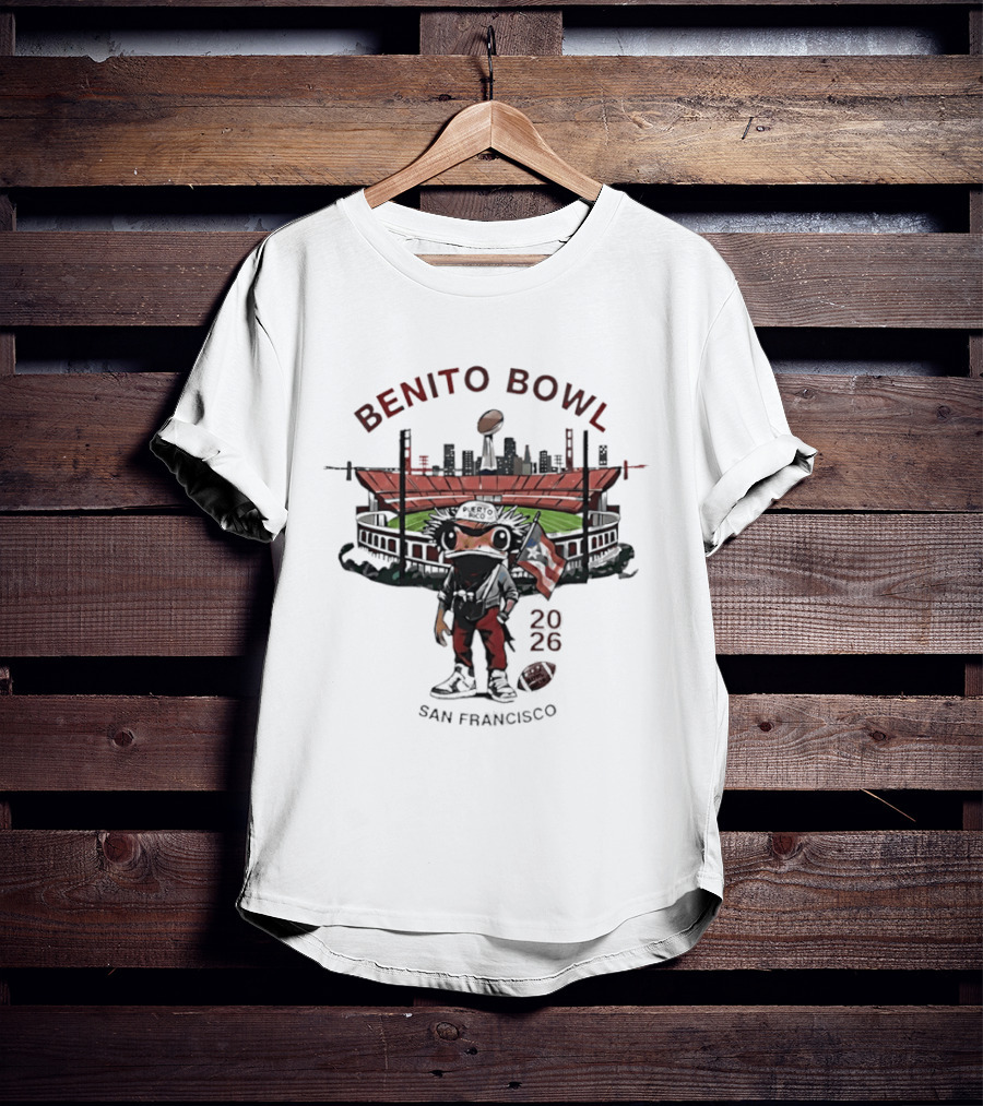 Benito Bowl San Francisco Rap Music Super Bowl 2026 T-Shirt