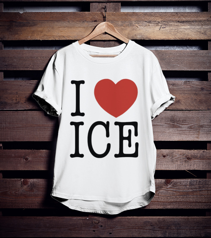 I Love Red Heart ICE T-Shirt