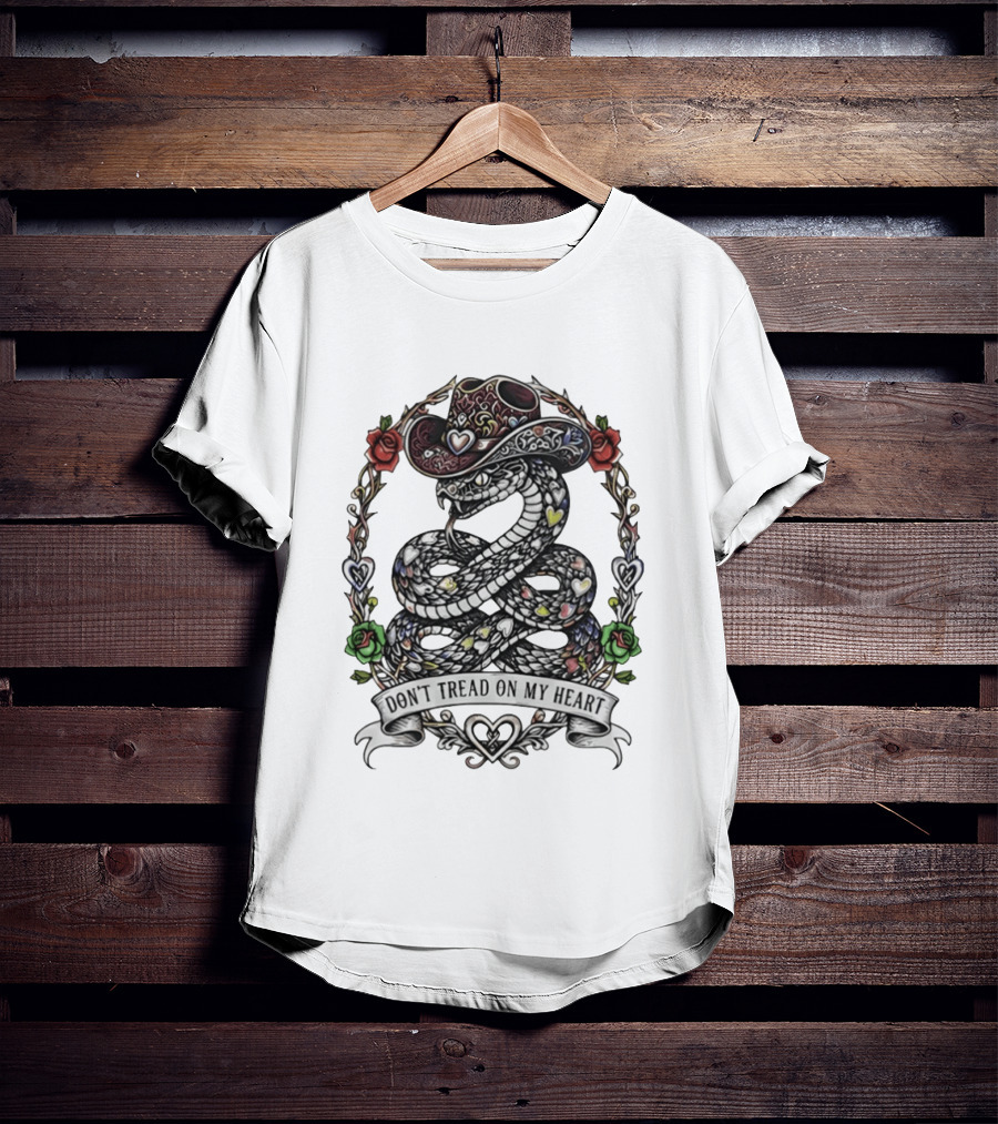 Don’t Tread On My Heart Valentine’s Day T-Shirt
