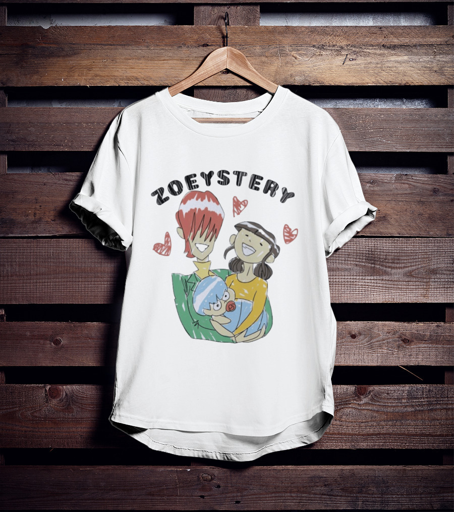 Zoeystery KPop Demon Hunters Cute Cartoon Family T-Shirt