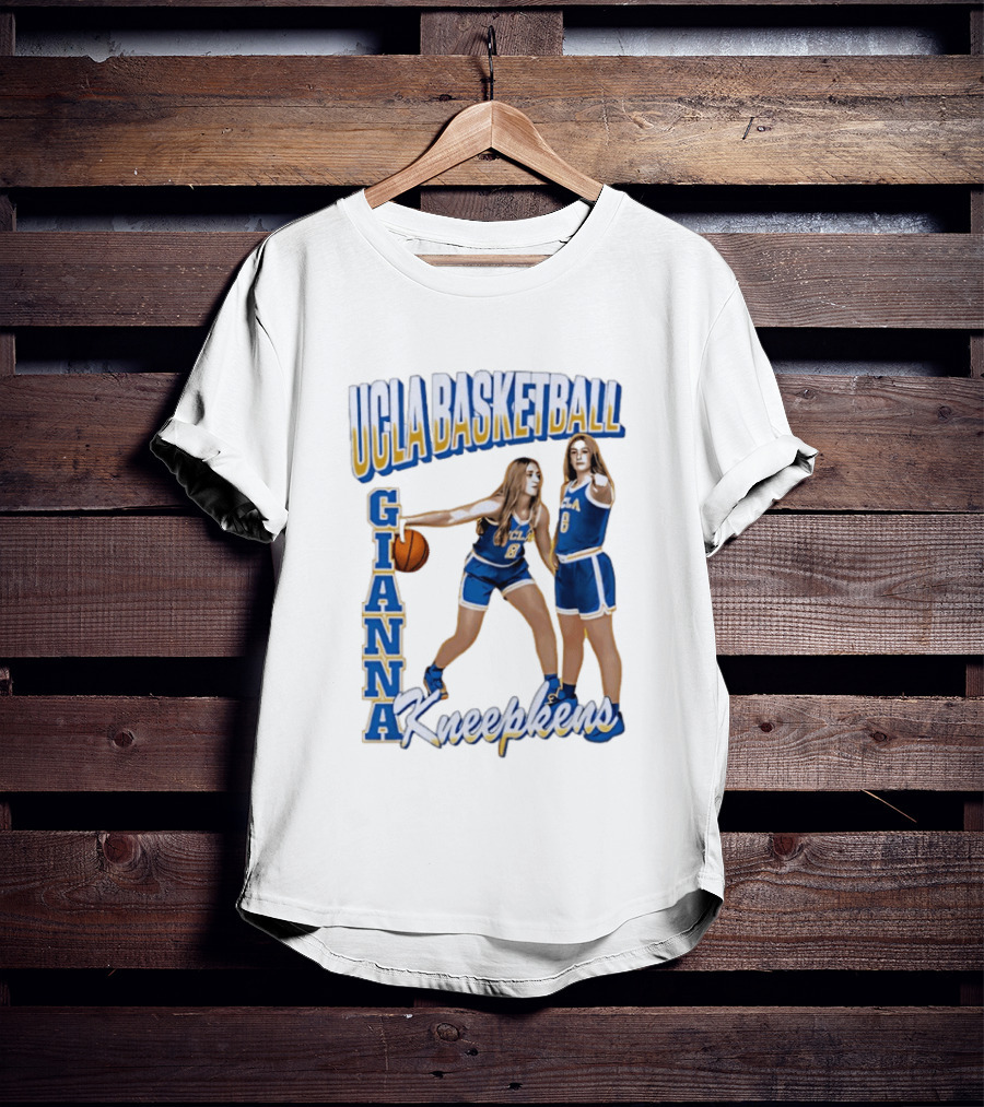 UCLA Basketball Gianna Kneepkens 8 T-Shirt