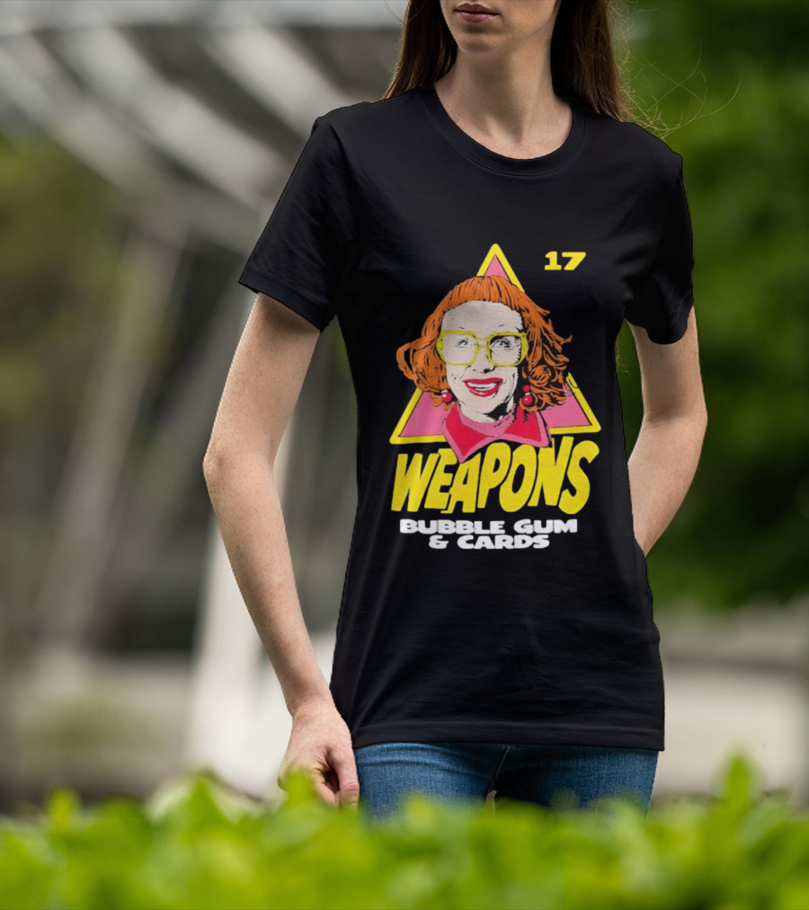 Aunt Gladys Weapons 17 Bubble Gum & Cards T-Shirt