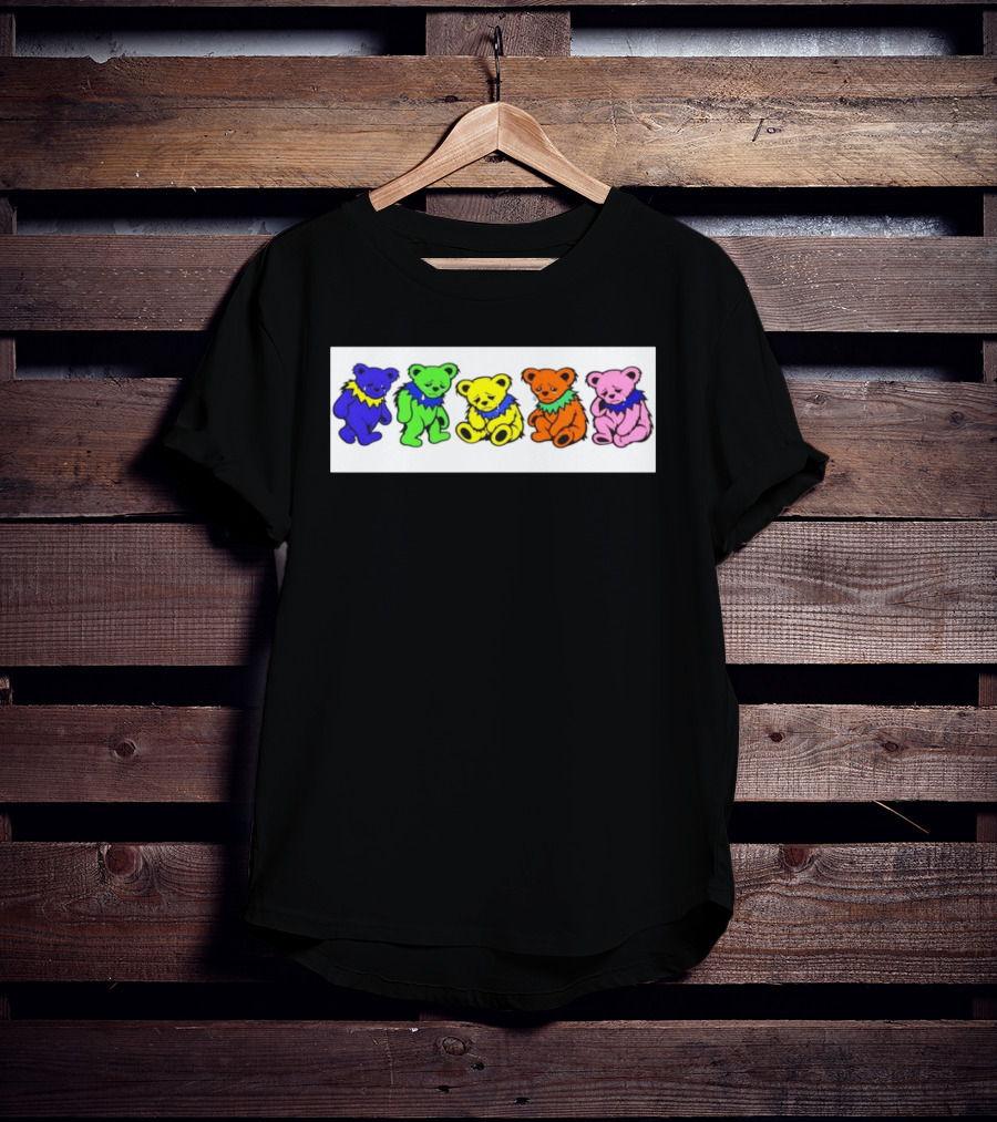 Grateful Dead Bears Crying Bob Weir Grateful Dad T-Shirt