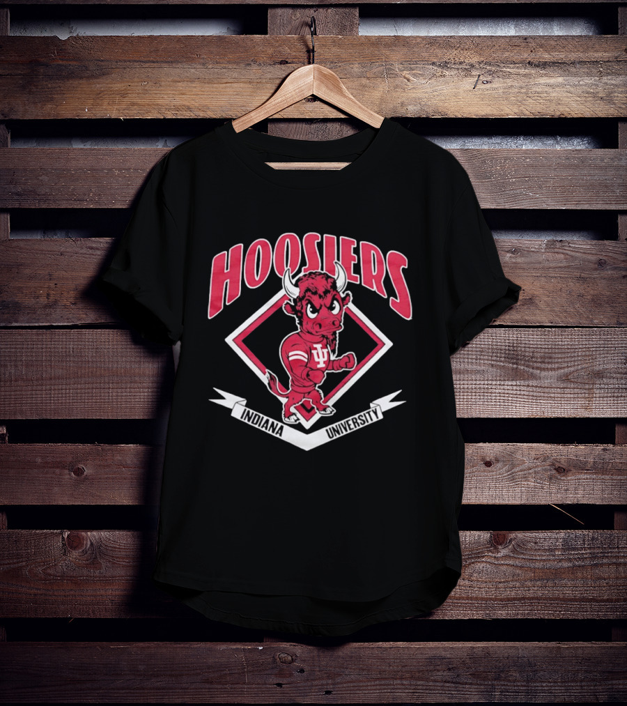Hoosiers Indiana University Mascot IU T-Shirt