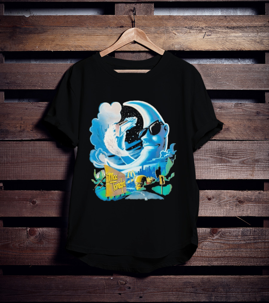 McDonald's Mac Tonight Moon Man Playing Piano Retro Nostalgia T-Shirt