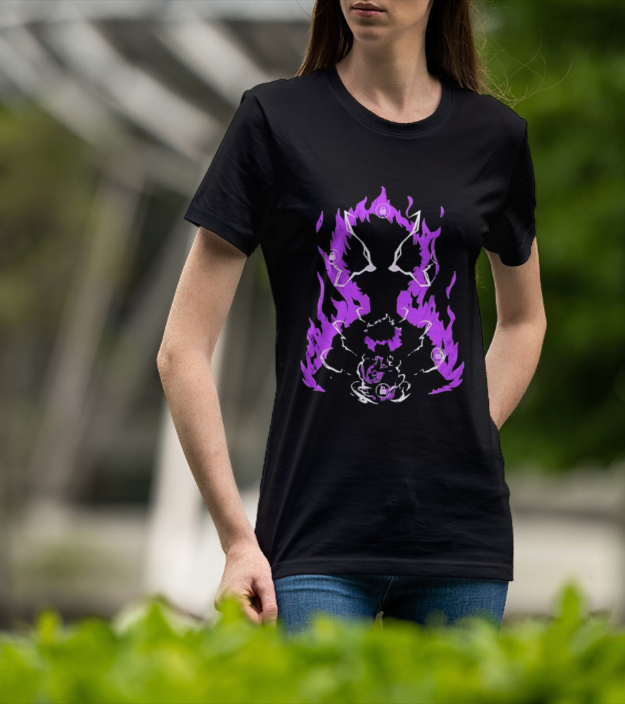 Psi Rampage Mob Psycho 100 Anime Psychic Energy Aura T-Shirt