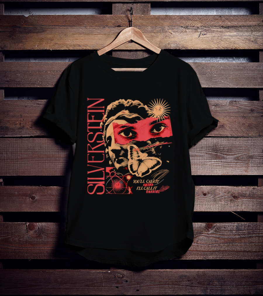 Silverstein Fate Karma You’ll Call It Ill Call It Vintage T-Shirt