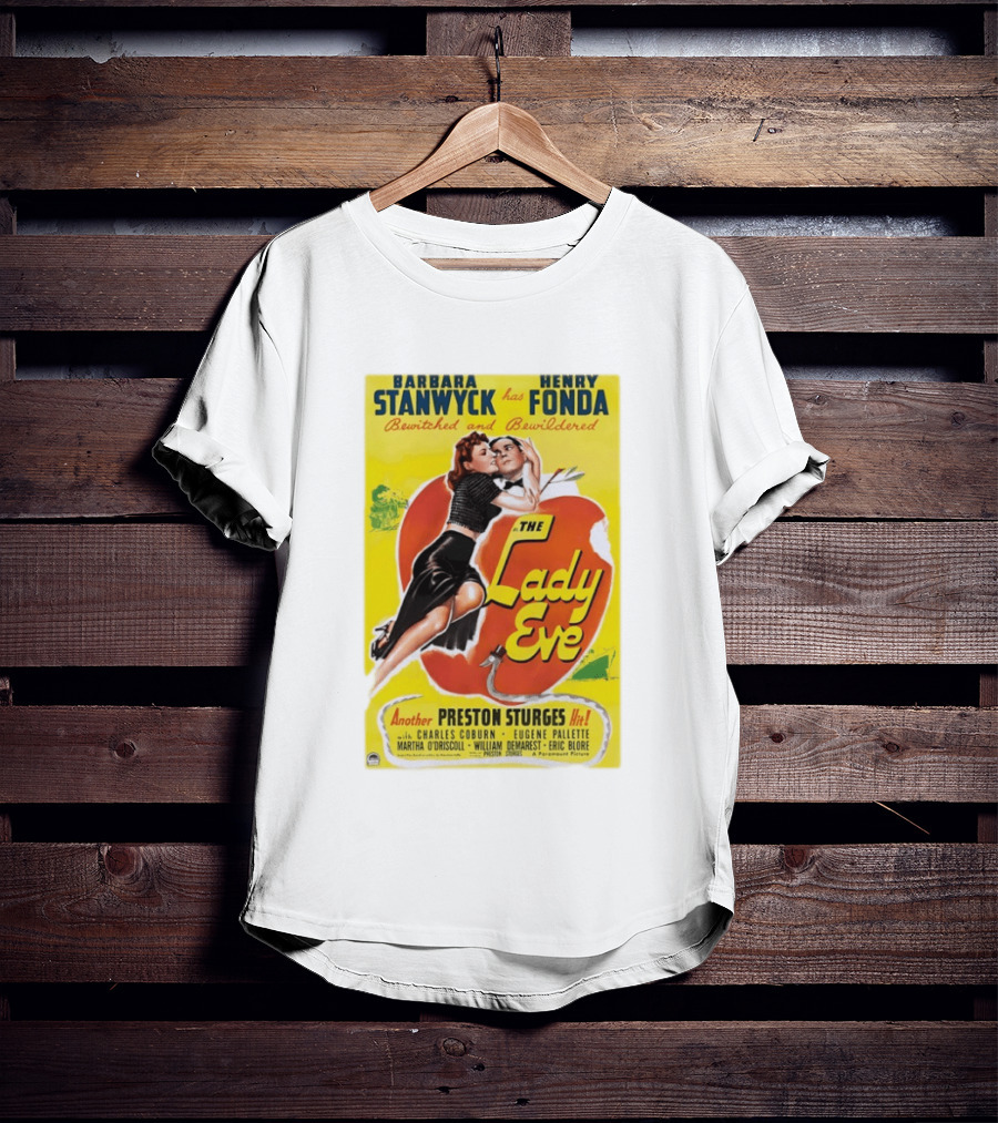 Barbara Stanwyck Henry Fonda The Lady Eve Bewitched Bewildered T-Shirt