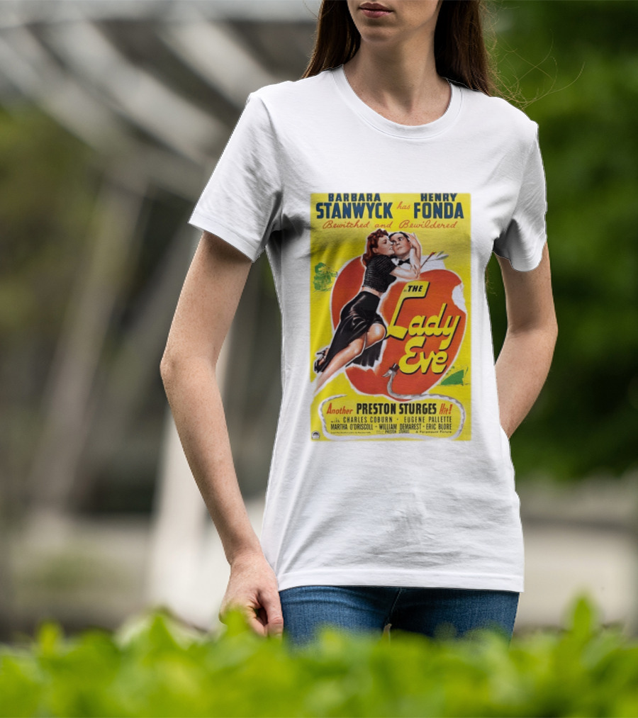 Barbara Stanwyck Henry Fonda The Lady Eve Bewitched Bewildered T-Shirt