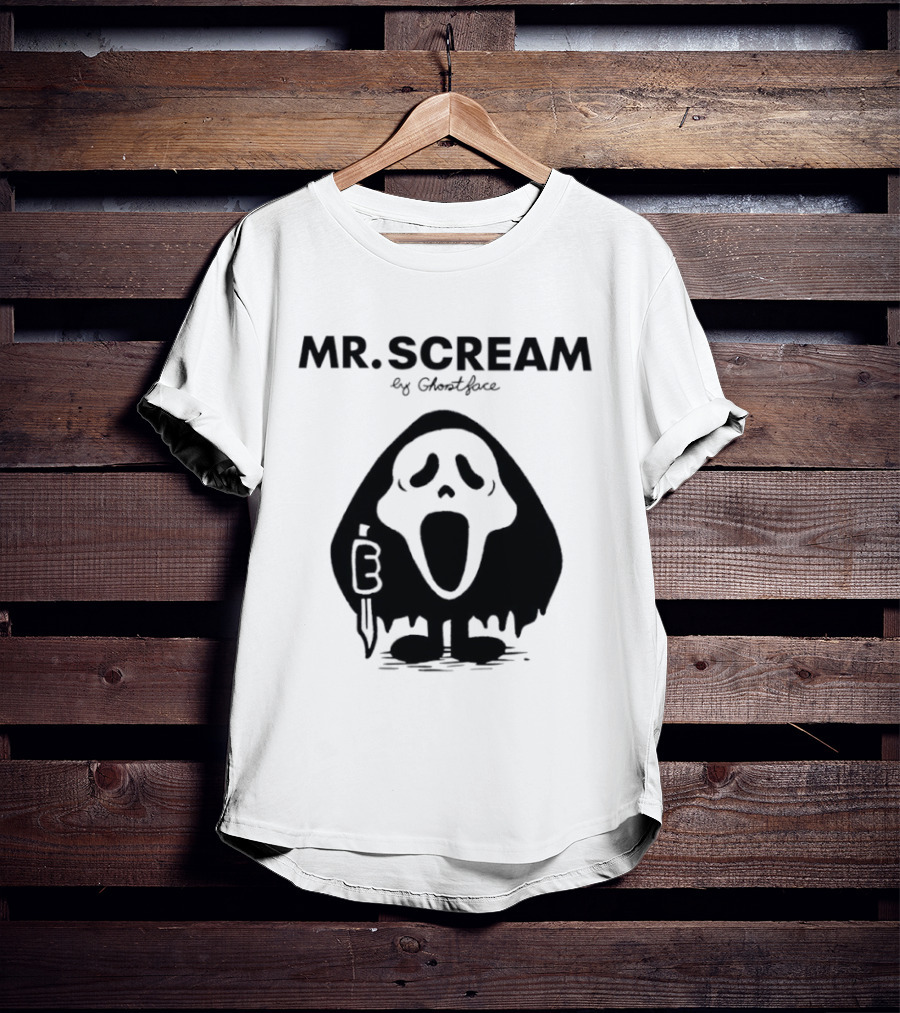 Mr Scream Ghostface T-Shirt