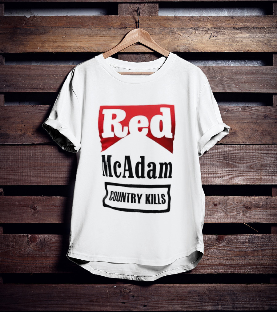 Red McAdam Country Kills Bold T-Shirt