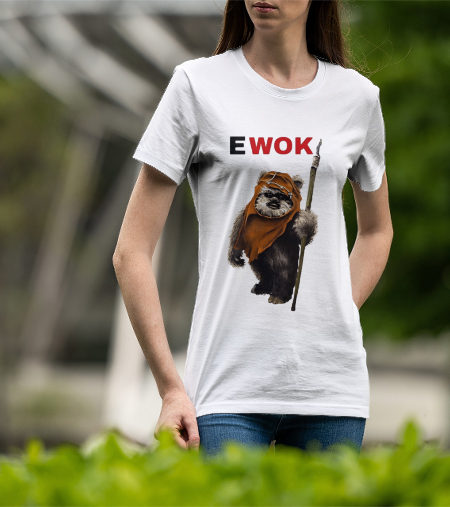 Ewok Wicket W Warrick Star Wars Character Iconic Film Creature T-Shirt