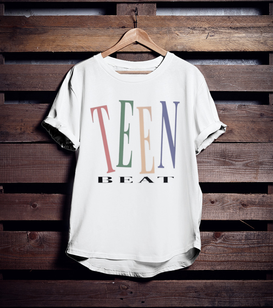 Teen Beat Colorful Retro Nostalgic T-Shirt