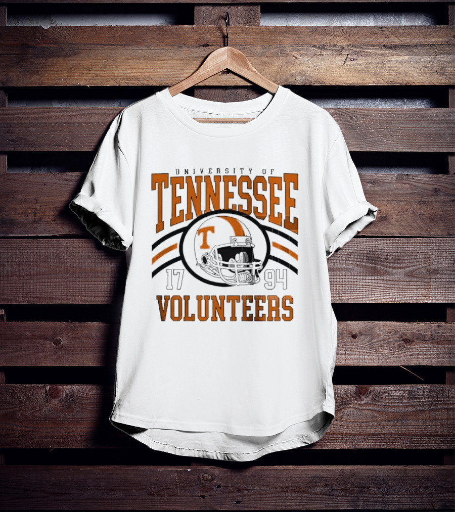 University Of Tennessee Volunteers Helmet 1794 Football Team Heritage T-Shirt