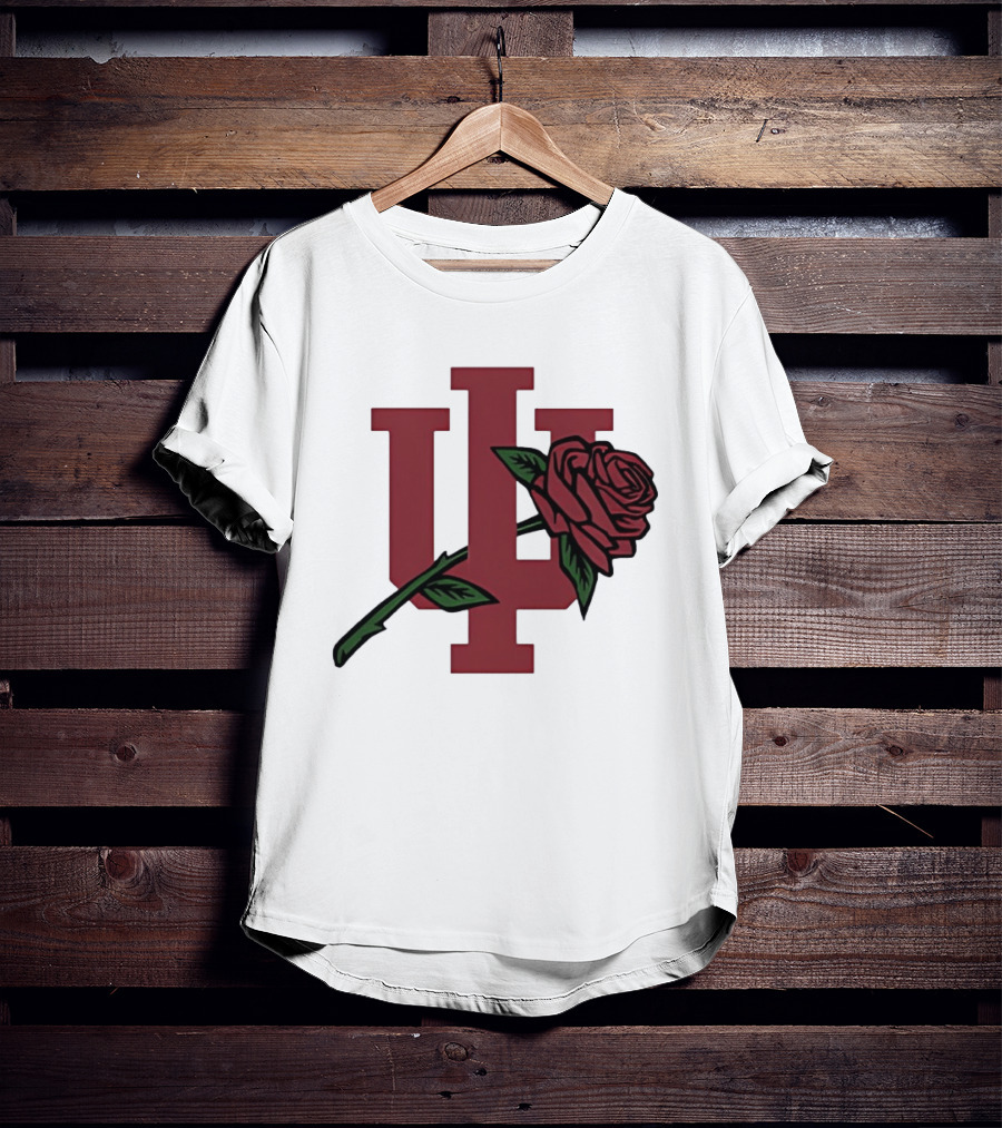 Indiana Hoosiers IU Rose T-Shirt