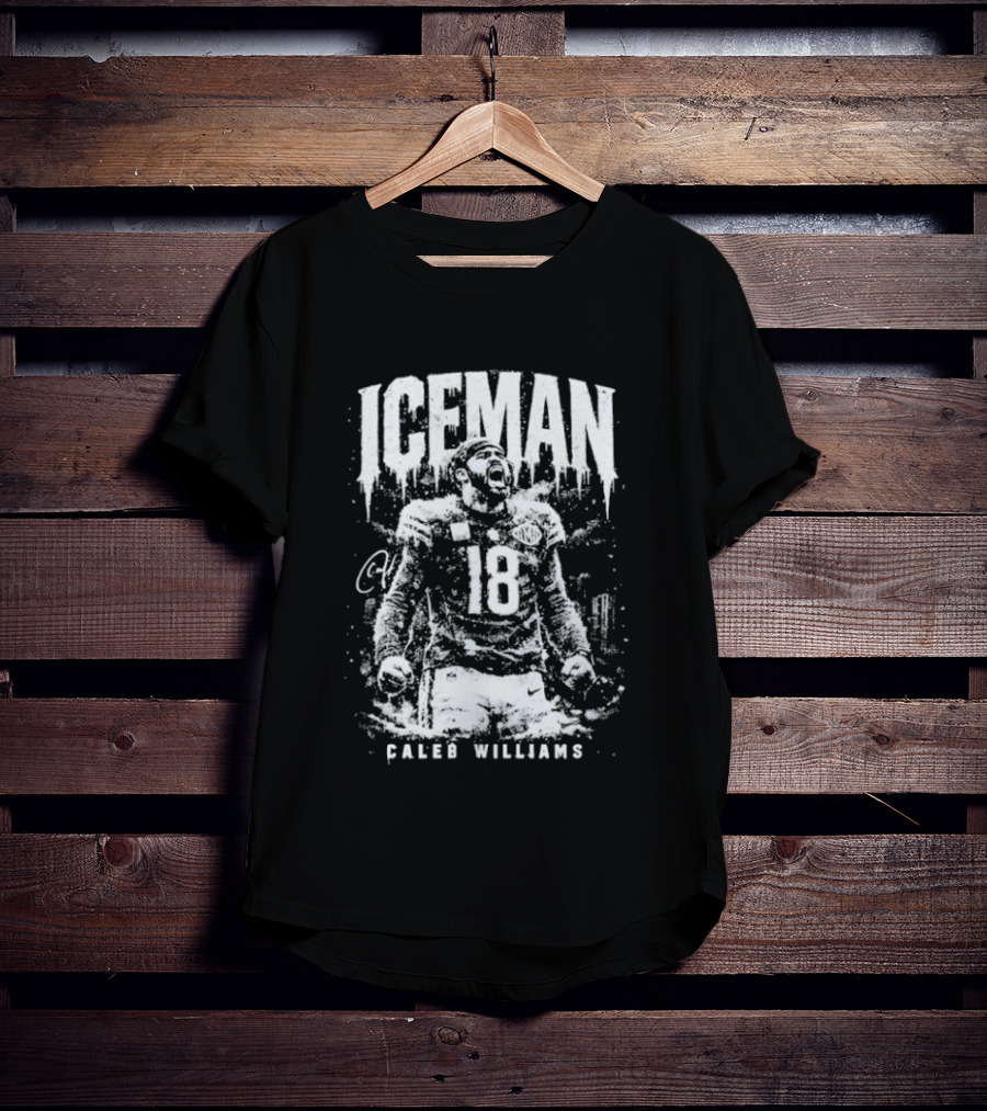 Caleb Williams Iceman 18 Football T-Shirt