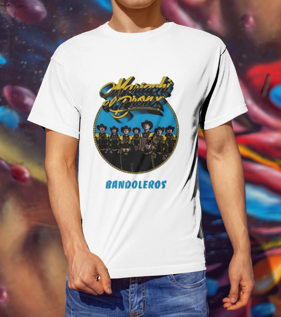 Mariachi El Bronx Bandoleros Retro Music T-Shirt