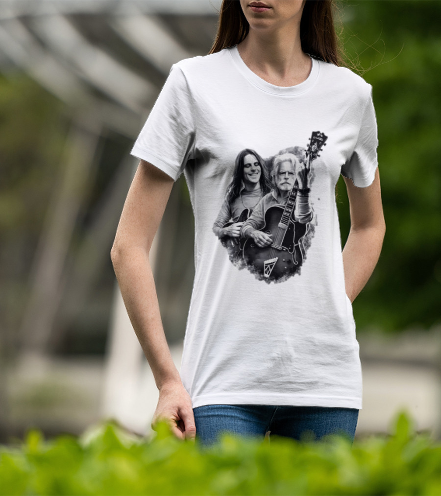 Bob Weir Grateful Dead Guitar Legend Memorial T-Shirt