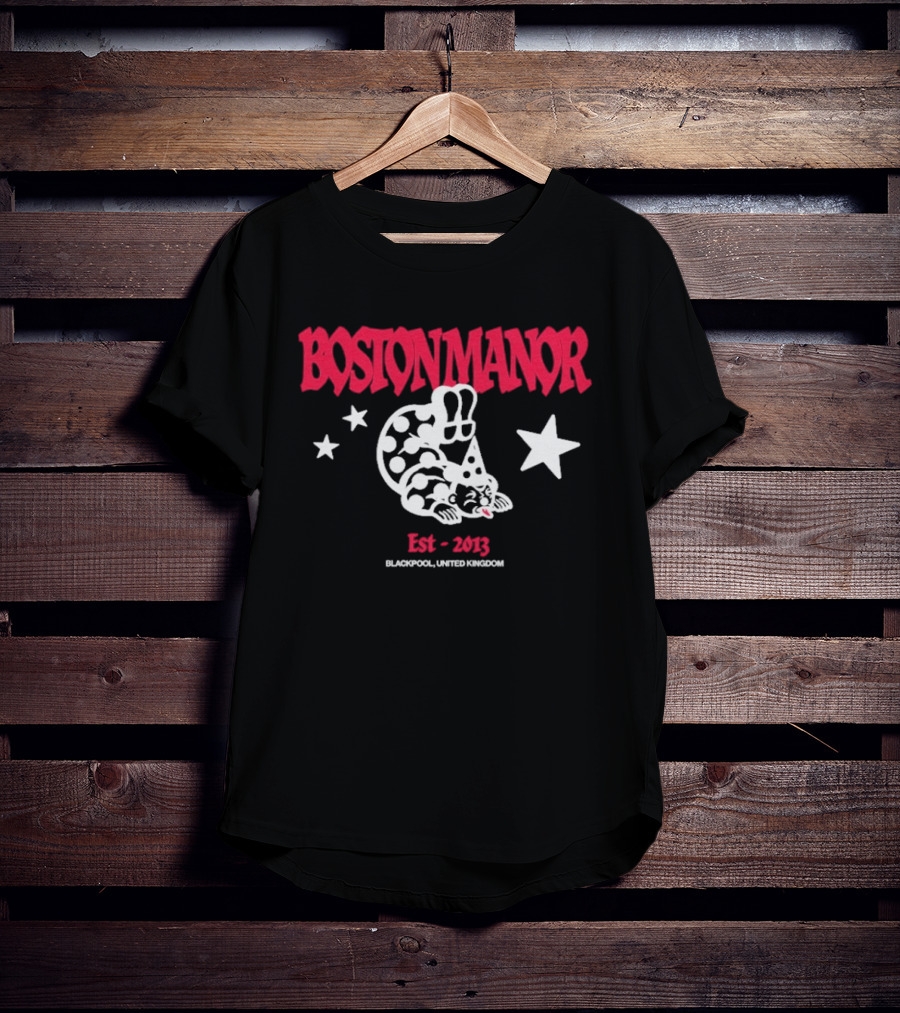 Boston Manor Clown Stars Blackpool United Kingdom Est 2013 T-Shirt