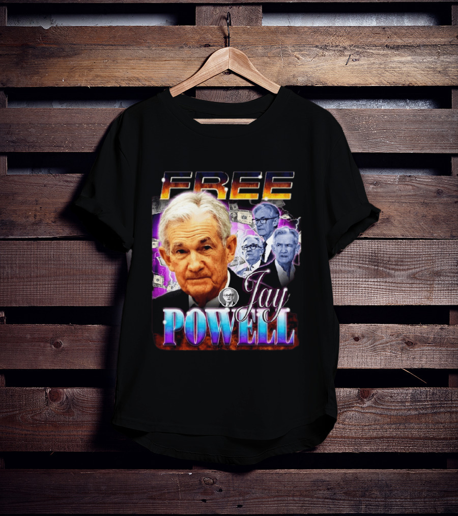 Free Jay Powell Jerome Powell Money T-Shirt
