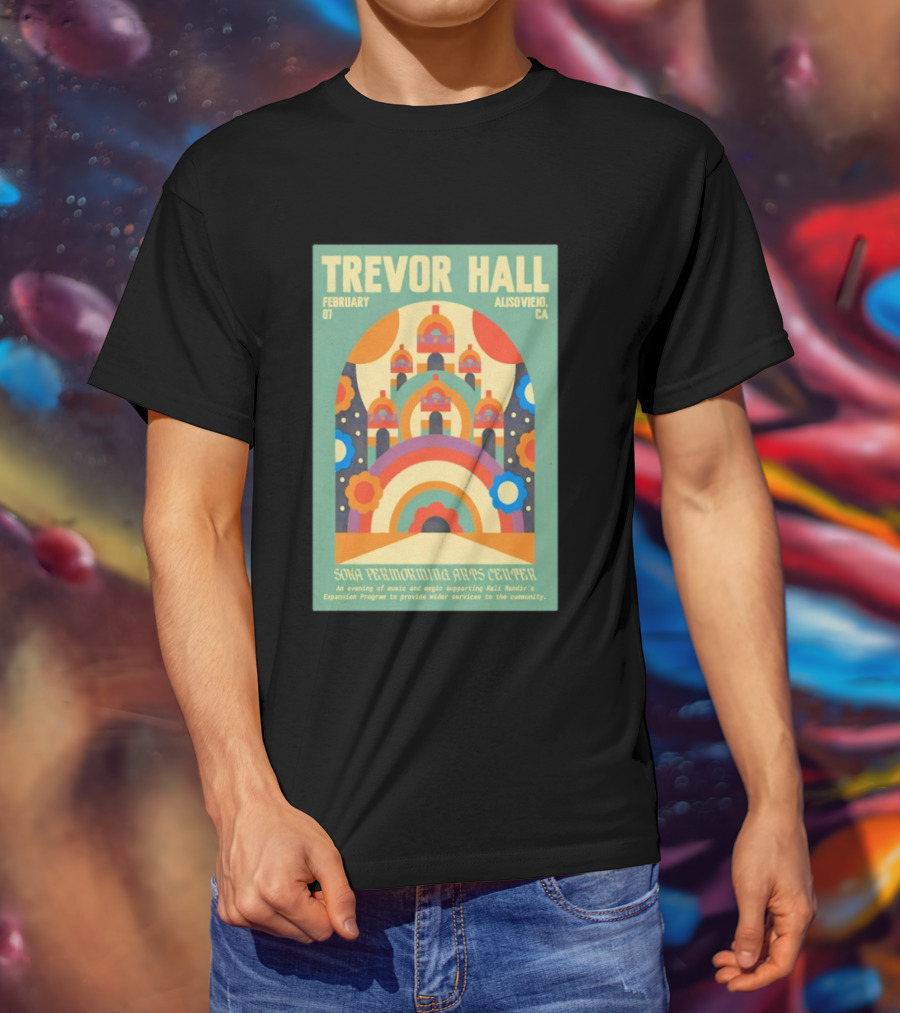 Trevor Hall February 7 2026 Aliso Viejo Soka Performing Arts Center T-Shirt