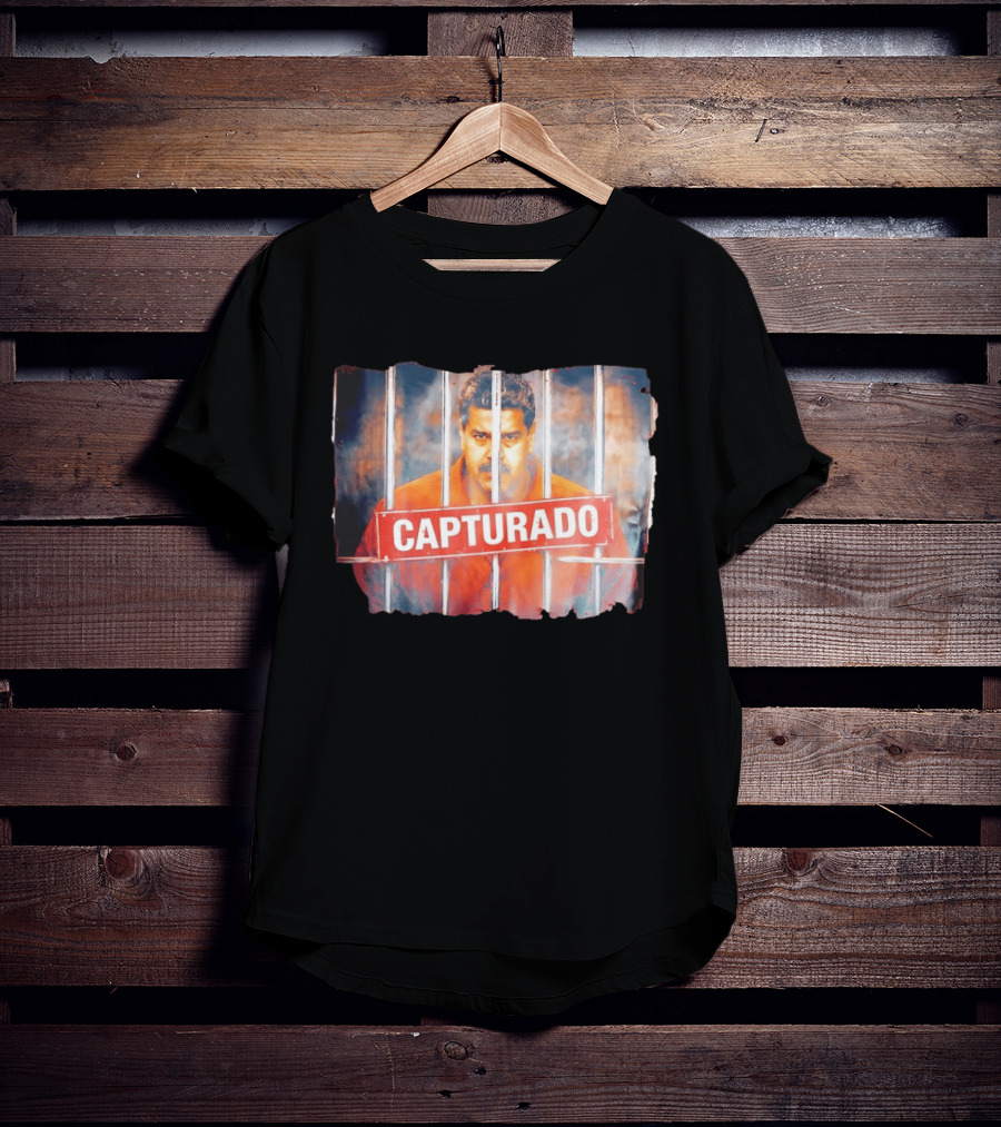 Nicolas Maduro Capturado Behind Bars Prison T-Shirt