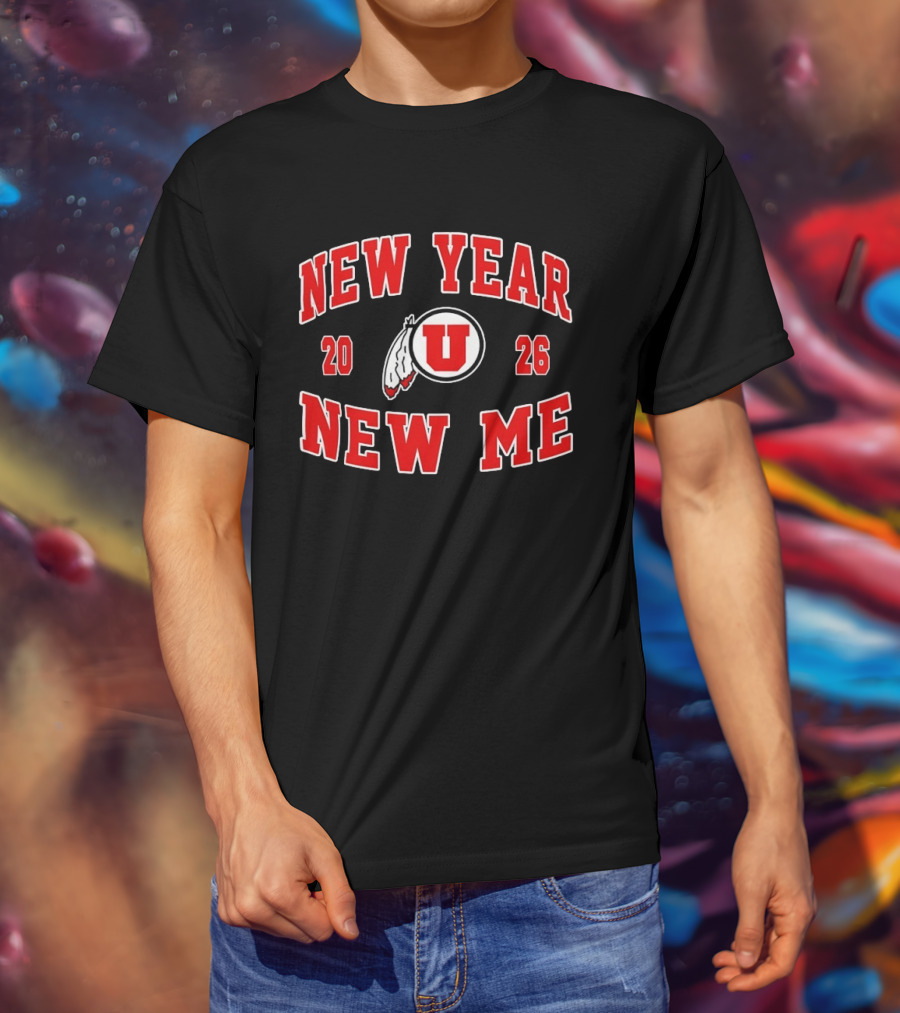 Utah Utes Football New Year New Me 2026 T-Shirt