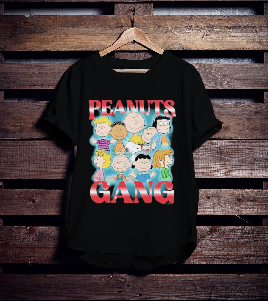 Peanuts Gang Charlie Brown Snoopy Friends T-Shirt