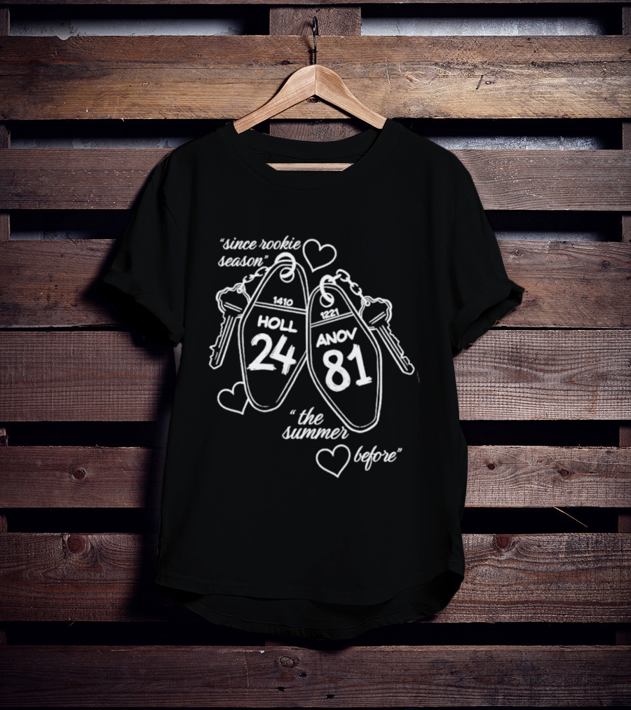 Since Rookie Season Hollanov Heated Rivalry Room Numbers 1410 1221 Summer Before T-Shirt