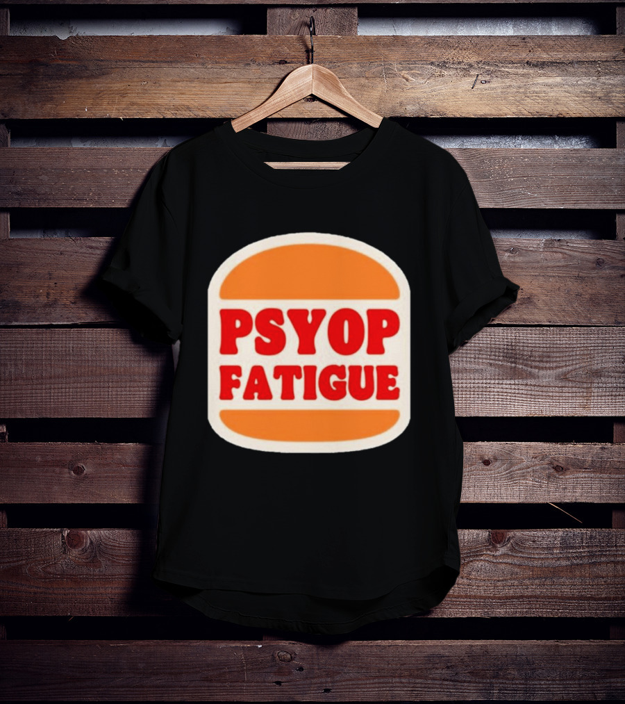 Psyop Fatigue Burger Parody Spirituallock T-Shirt