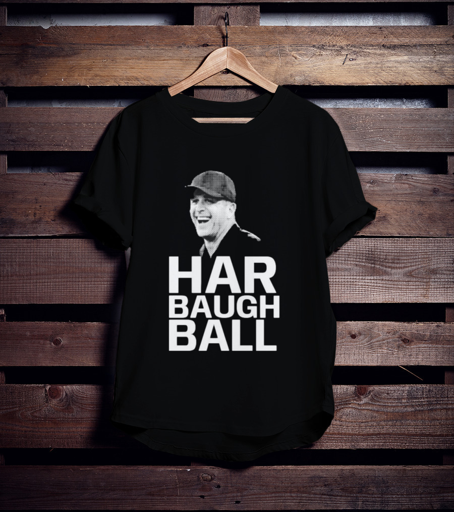 Jim Harbaugh Ball New York Giants Coach T-Shirt
