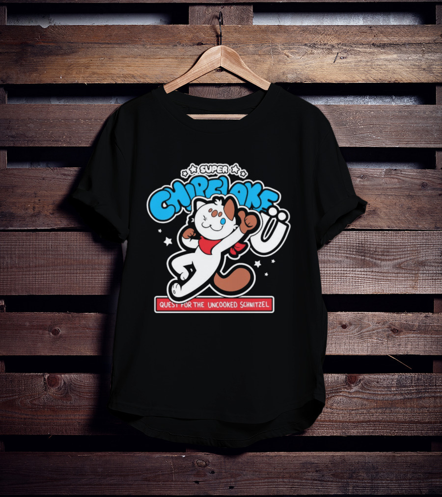 Chipflake Super Chipflake Ü Quest For The Uncooked Schnitzel T-Shirt