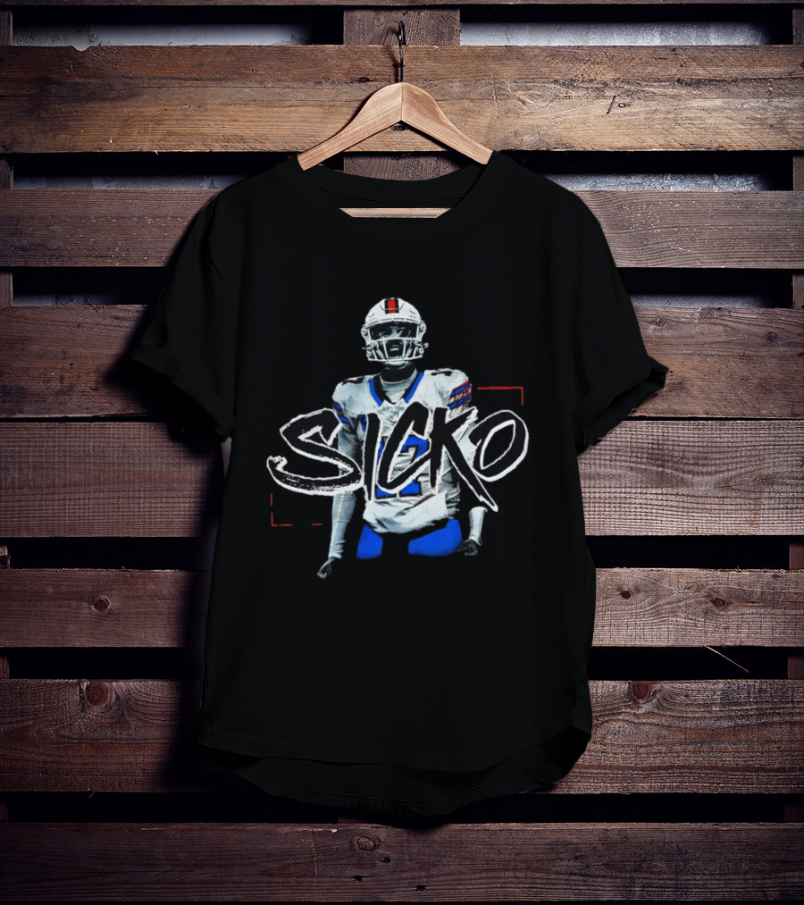 Josh Allen Sicko Buffalo Bills Football Player T-Shirt