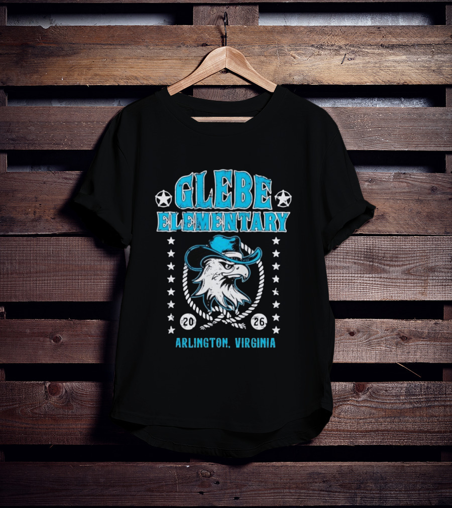 Glebe Elementary Arlington Virginia 2026 Eagle Sheriff T-Shirt