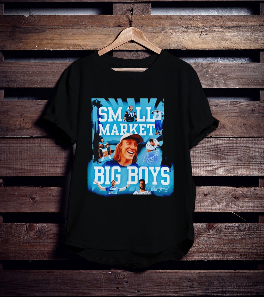 Small Market Big Boys Trevor Lawrence Jacksonville Jaguars Playoffs 2016 T-Shirt