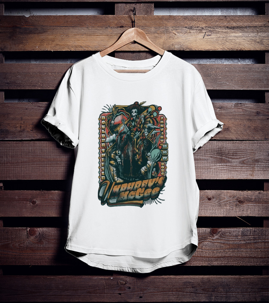 Umphrey's McGee Boulder Theater January 15 16 17 2026 Skeleton T-Shirt