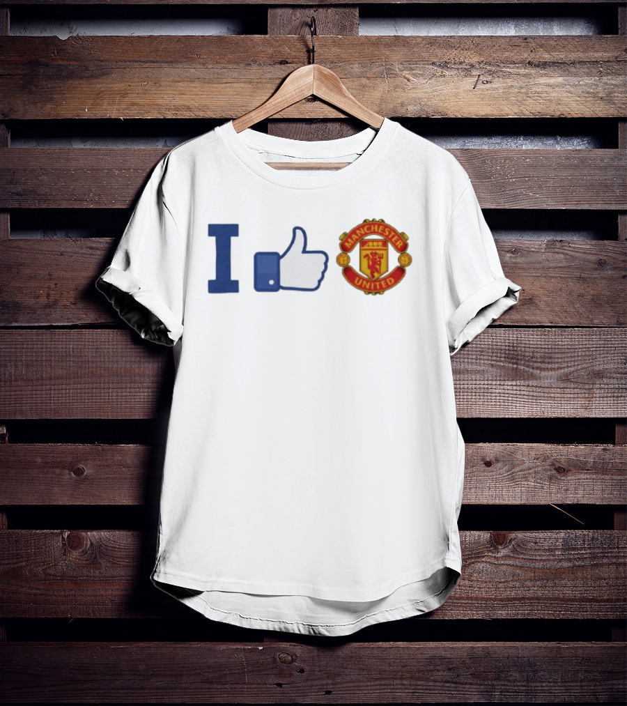 I Like Manchester United Thumbs Up T-Shirt