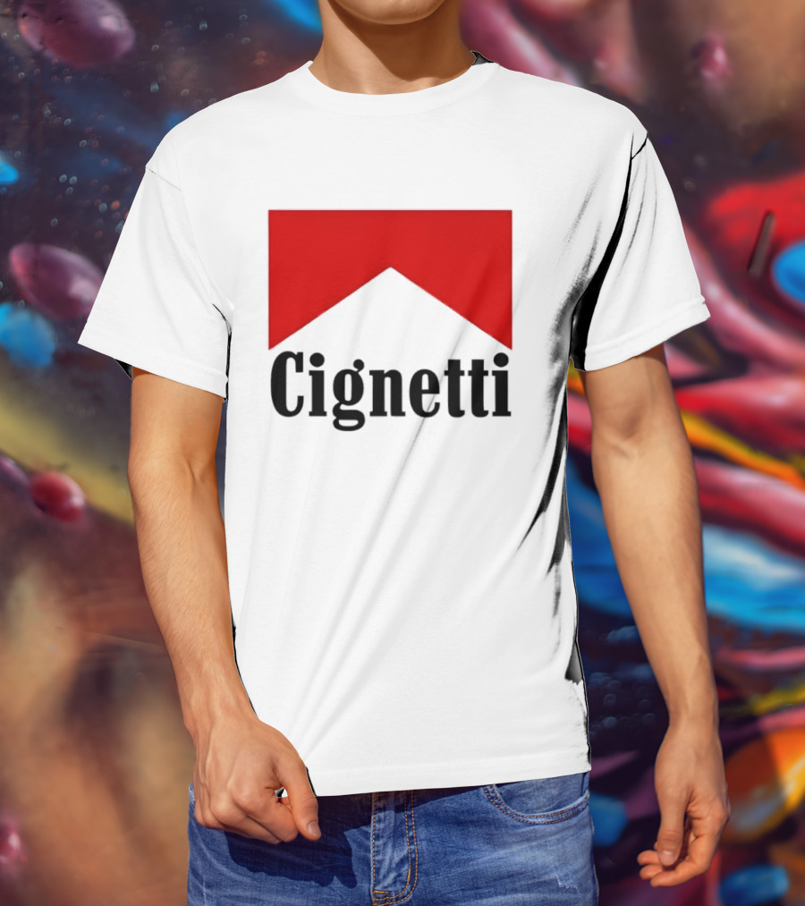 Indiana Hoosiers Curt Cignetti Marlboro Red Chevron T-Shirt