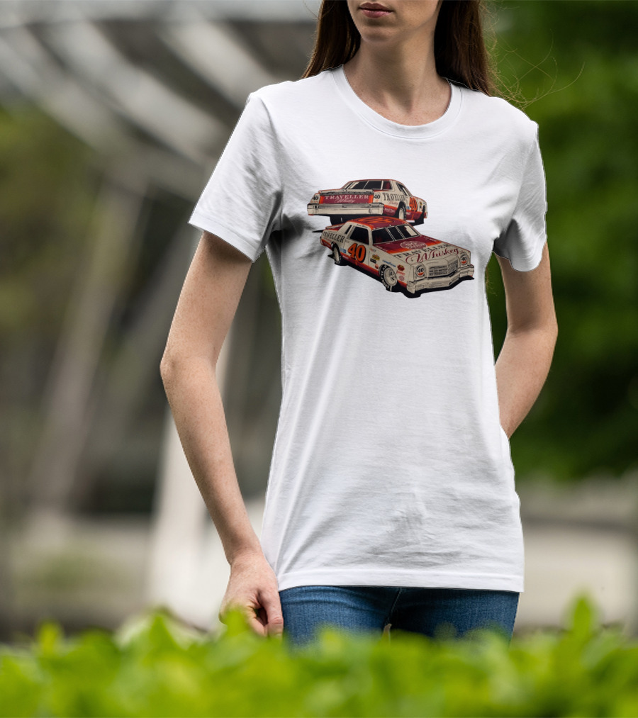 Justin Allgaier No 40 1978 Traveller Whiskey Die Cast Racing Car T-Shirt