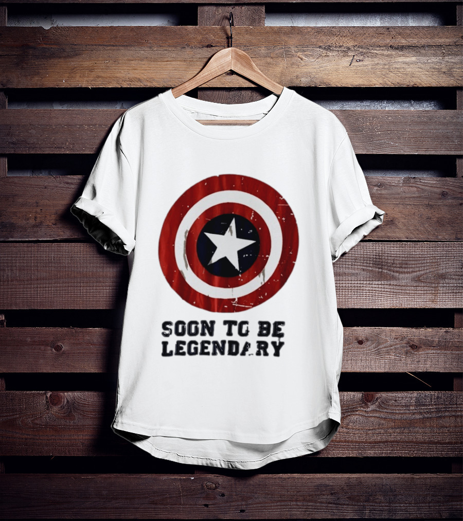 Captain America Shield Soon To Be Legendary Marvel T-Shirt