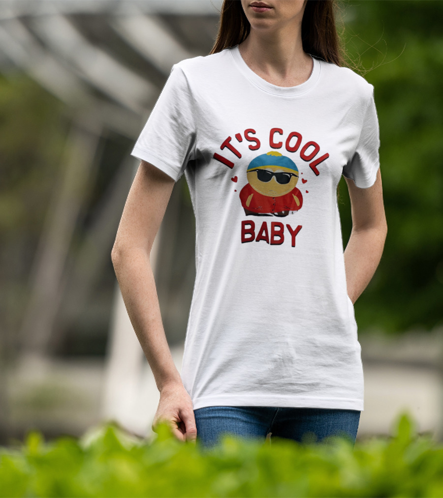 South Park It's Cool Baby Cartman Sunglasses T-Shirt