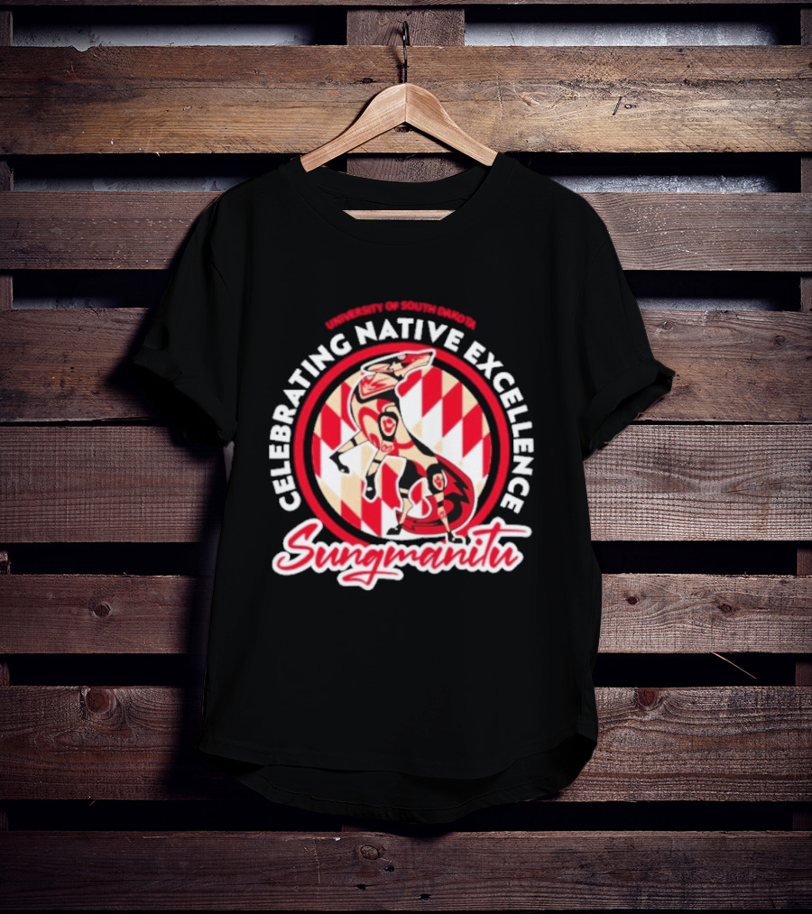 Celebrating Native Excellence Sungmatitu 2026 Native American Heritage T-Shirt