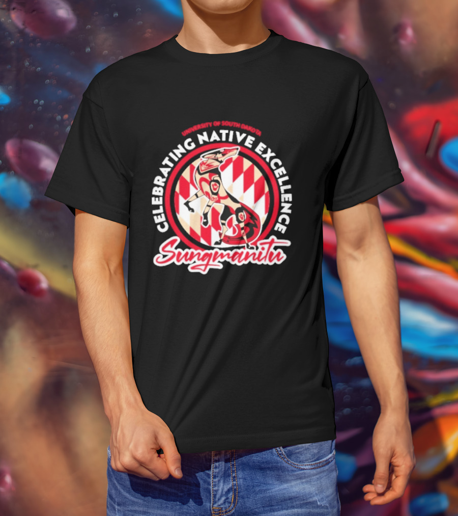Celebrating Native Excellence Sungmatitu 2026 Native American Heritage T-Shirt