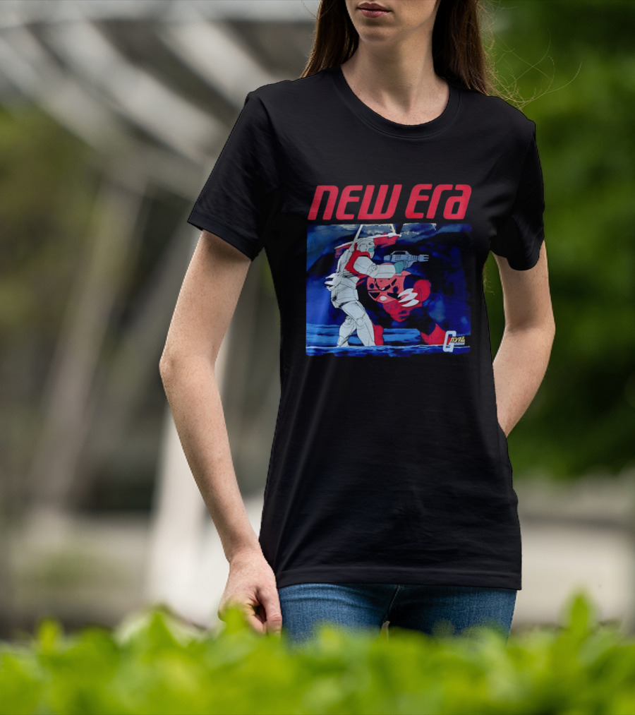 New Era Gundam 1979 Anime Battle Scene T-Shirt